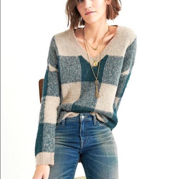 Lucky Brand Buffalo Plaid Pullover 